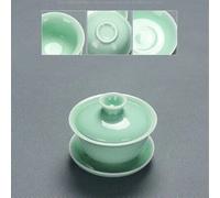 Service À Thé Céladon Kungfu,Tasse À Thé,Bol De Couverture De Théière,Lavage De Thé,Service À Thé Six Gentleman,Filtre,Tasse Maître Unique,Cendrier - Type 125ml Gaiwan #A