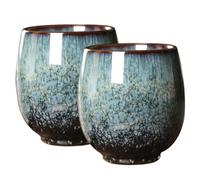 Service à thé chinois 2 pièces 150 ml, tasses à thé chinoises en céramique résistante la chaleur, tasses japonaises sans poignée, petite tasse matcha pour café, boissons, cérémonie orientale trad