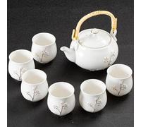 service à thé chinois, tasse à thé chinoise en céramique, Service à thé en céramique exquis, bouilloires faites à la main, tasses à thé, théière en porcelaine, service à boissons chinois, théière de c