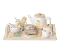 Service À Thé Citron Blanc, Jaune, Vert TU