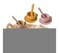 Service à Thé Complet, Set De Thé en Silicone pour Petites Filles Et Petits Garçons, Jouet Éducatif pour Développement des Habiletés Motrices Cadeau pour Anniversaire Noël et Fêtes