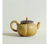 Service A Thé De l'après-Midi Pot À Citrouille Créatif Bouilloire Avec Infuseur Service Thé Changement Four Vintage Théière Jaune Imbriquée 100ml Services A Thé