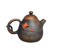 Service A Thé De l'après-Midi Service À Thé Kung Fu, Verres Pour Cérémonie Du, Jianshui, Théière Fleurs De Magnolia Pure Faite La Main (pas Yixing Zisha) En Céramique Services A Thé
