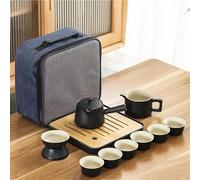 Service A Thé De l'après-Midi Service Thé Kung Fu En Céramique Luxe Chinois Vintage Cadeau Créatif Portable Porcelaine Cérémonie Voyage Services A Thé(C)