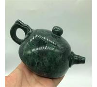 Service A Thé De l'après-Midi Théière Médecine Pierre Roi Magnétique Jades Kung Fu Café Vert Naturel Jade Santé Gongfu Services A Thé(Type-A)