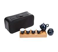 Service à thé en porcelaine blanche, ensemble céramique théière tasse à thé, voyage Kung Fu service à thé avec plateau à thé Service à thé 8 pièces Décoration