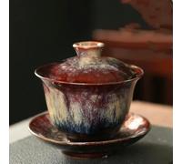 Service à thé Gaiwan Kung Fu en porcelaine, Gaiwan, ensemble de en céramique for la cérémonie du thé