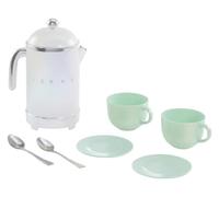 Service à thé Little Tikes Sweet Spaces - Service à thé Couleur Vert d’Eau avec Bouilloire, Tasses et Accessoires, activité pour Prendre Le thé comme Les Grands, pour Enfants de 3 Ans et +
