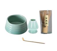 Service à thé matcha japonais en céramique - Accessoires de fabrication de thé pour la maison, la cérémonie du thé, les amateurs de culture, cadeaux de voyage pour les amateurs de thé (GN)