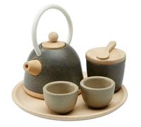 Service à thé - PlanToys - TROUSSELIER - 6 pièces - Bois - Design contemporain