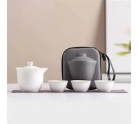 Service A Thé Pour Adultes 1 Pot Remplit 3 Tasses Outil Préparation Du Thé Simple Kung Fu Teaware Sets Tea Culture Lovers Travel Set Portable Outdoor Camping Services A Thé Portables(F)