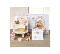 Service à thé pour enfants en bois - Set de desserts - Dès 3 ans