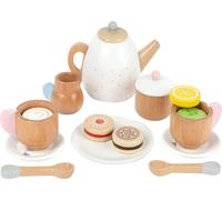 Small Foot Design Service à thé en bois Cuisine d'enfants 17 pièces dès 3 ans