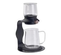 Service à thé, théière en verre à usage chaud/froid avec filtre et infuseur, cafetière semi-automatique avec balance pour la maison, le bureau, le bar, le café