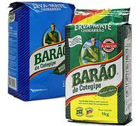 Service à thé Yerba Mate Barao Chimarrao: De Cotegipe Nativa 1 kg + Moida Grossa 1 kg