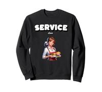 Service Amour Serveuse Service Employé Vêtements Sweatshirt