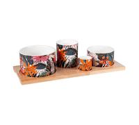 Service apéritif 4 pièces Taiana 34,5 cm - Table Passion