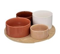 Service Apéritif 5 Pièces ""Alicante"" 33cm Multicolore