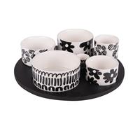 Service apéritif 6 pièces Kimani 31 cm - Table Passion