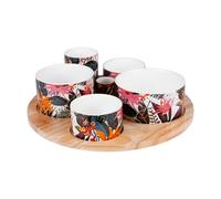 Service apéritif 6 pièces taiana 31 cm