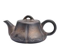 Service Bouilloire En Céramique Petit Appareil À Thé Théière Japonaise Dorure Vintage Faite La Main Kung Fu Tea Set Services A Thé Portables(A)