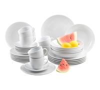 Service Combi Ensemble de Vaisselle 30-teilig Porcelaine Blanc Au