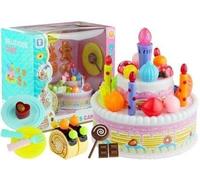Service d'anniversaire Gâteau d'anniversaire Biscuits Bougies Glace