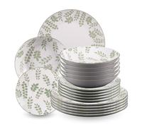 Lot d'assiettes 18 pièces episia