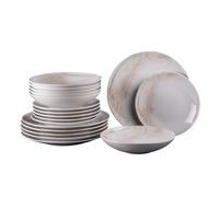 Table Passion – Lot d'assiettes Mojave – 18 pièces