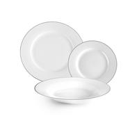 Service d'assiettes pour 4 personnes Alba 12 pièces Ibili