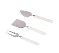 Service de 3 couteaux à fromage Alaska - Table Passion - Blanc - Blanc G