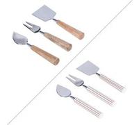 Service de 3 couteaux à fromage Etawah (1 modèle aléatoire) - Table Passion - Décoré - Inox G