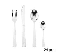 Secret de Gourmet – Ménagère D'Oro – Inox – 24 pièces