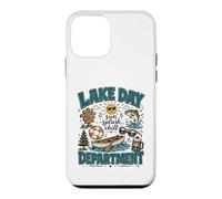 Service de la journée Lake Life Sun Splash Chill Design Coque pour iPhone 12 Mini