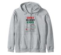 Service de Livraison du Père Noël Infirmière du Travail Funny Sweat à Capuche