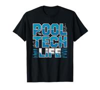 Service De Piscine Ouvrier Technicien T-Shirt