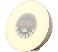 Radio-réveil GENERIQUE Service de réveil Lumière réveil Sunrise Simulation Haut-parleur Bluetooth LED FM numérique_kosenewe87