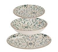 Service de Table 12 Pièces "Gaëlle" 26cm Multicolore