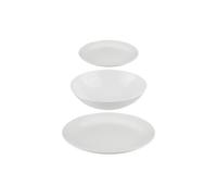 Secret de Gourmet – Service de table Colorama blanc – 18 pièces