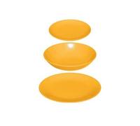 Service de Table 18 Pièces "Colorama" 26cm Jaune