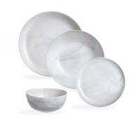 Service de table 24 pièces Diwali Marbre gris - Luminarc