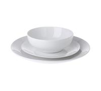 Service de table - EDM - 12 pièces - Porcelaine - Blanc