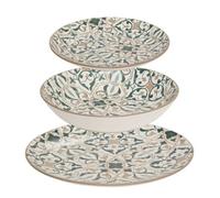 Atmosphera – Service de table Gaëlle 12 pièces 26 cm Multicolore
