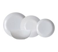 Service de table - LUMINARC - Diwali Granit - 19 pcs - Pour 6 personnes - Verre empilable