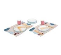Small Foot Service de Table Tasty en Bois, Accessoires pour la Cuisine pour Enfant, Jeu de rôle pour Enfants, Art.12245