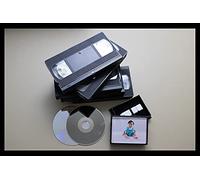 Service de transfert de bande vidéo (VHS, Hi8, vidéo 8, 8 mm, VHS-C, MiniDV) vers MP4 numérique