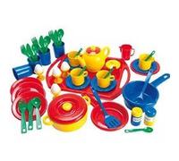 Service de vaisselle avec plateau 57 pièces G