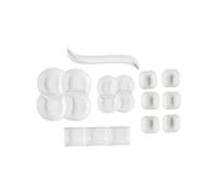 The Home Deco Factory - Service de vaisselle spécial apéro 10 pièces Blanc