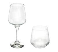 Service de Verre 12 Pièces ""Elya"" 19cm Transparent