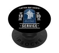 Service des Saints des Derniers Jours - Mission et Église PopSockets PopGrip Adhésif